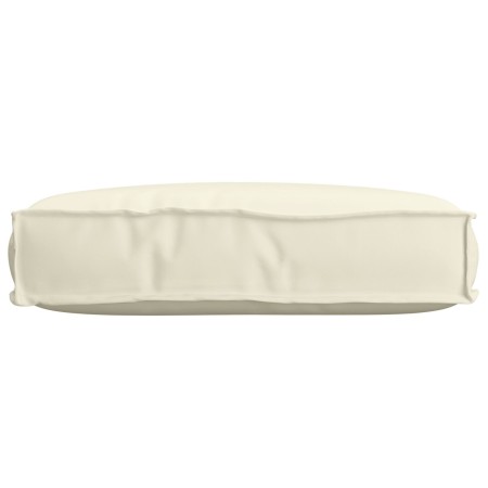 Cojín de Pallet para Asiento Crema 60x40x8 cm Tela Oxford by , Cushions for chairs and sofas - Ref: Foro24-42001610, Price: 2...