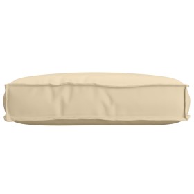 Cojín de palet para asiento beige 60x40x8 cm tela Oxford de , Cojines para sillas y sofás - Ref: Foro24-42001611, Precio: 23,...