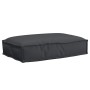 Cojín de Paleta para Silla Negro 60x40x8 cm Tela Oxford by , Cushions for chairs and sofas - Ref: Foro24-42001612, Price: 28,...