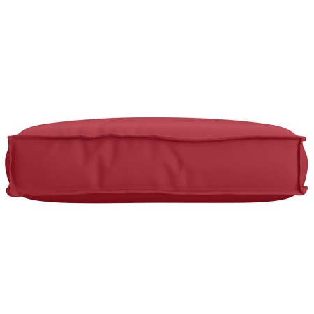 Cojín de Palets para Asiento Rojo Vino 60x40x8 cm Tela Oxford by , Cushions for chairs and sofas - Ref: Foro24-42001614, Pric...