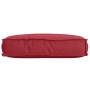 Cojín de Palets para Asiento Rojo Vino 60x40x8 cm Tela Oxford by , Cushions for chairs and sofas - Ref: Foro24-42001614, Pric...
