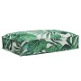 Cojín de Palet para Asiento Patrón de Hoja 60x40x8 cm Tela Oxford by , Cushions for chairs and sofas - Ref: Foro24-42001616, ...