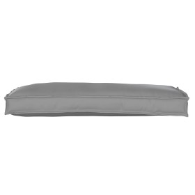 Cojín de Palets para Banco Gris 100x40x8 cm Tejido Oxford by , Cushions for chairs and sofas - Ref: Foro24-42001619, Price: 3...