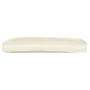 Cojín de Palet para Banco Crema 100x40x8 cm Tejido Oxford by , Cushions for chairs and sofas - Ref: Foro24-42001620, Price: 3...