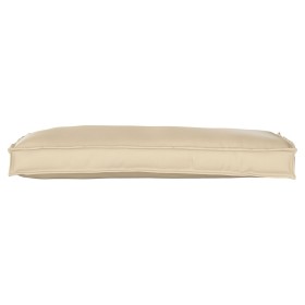 Cojín de Palet para Banco Beige 100x40x8 cm Tela Oxford by , Cushions for chairs and sofas - Ref: Foro24-42001621, Price: 35,...