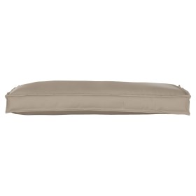 Cojín para Palet para Banco Taupe 100x40x8 cm Tela Oxford de , Cojines para sillas y sofás - Ref: Foro24-42001623, Precio: 29...