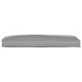 Cojín de Palet para Banco Gris 110x40x8 cm Tejido Oxford by , Cushions for chairs and sofas - Ref: Foro24-42001629, Price: 36...