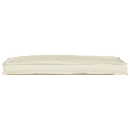 Cojín para Palets Crema 110x40x8 cm Tela Oxford by , Cushions for chairs and sofas - Ref: Foro24-42001630, Price: 36,53 €, Di...