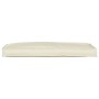 Cojín para Palets Crema 110x40x8 cm Tela Oxford by , Cushions for chairs and sofas - Ref: Foro24-42001630, Price: 36,53 €, Di...