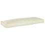 Cojín para Palets Crema 110x40x8 cm Tela Oxford