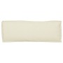 Cojín para Palets Crema 110x40x8 cm Tela Oxford