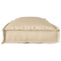 Cojín de Palet para Banco Beige 110x40x8 cm Tejido Oxford by , Cushions for chairs and sofas - Ref: Foro24-42001631, Price: 3...