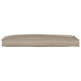 Cojín de Pallet para Banco Taupe 110x40x8 cm Tejido Oxford by , Cushions for chairs and sofas - Ref: Foro24-42001633, Price: ...