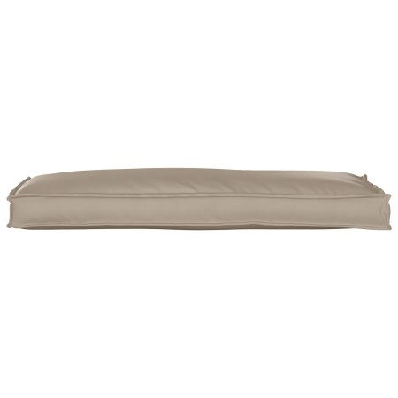 Cojín de Pallet para Banco Taupe 110x40x8 cm Tejido Oxford by , Cushions for chairs and sofas - Ref: Foro24-42001633, Price: ...