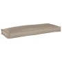 Cojín de Pallet para Banco Taupe 110x40x8 cm Tejido Oxford by , Cushions for chairs and sofas - Ref: Foro24-42001633, Price: ...