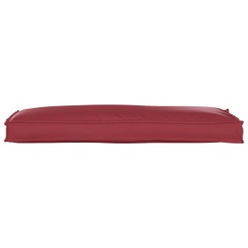 Cojín de palet para banco rojo vino 110x40x8 cm tejido Oxford von , Kissen für Stühle und Sofas - Ref: Foro24-42001634, Preis...