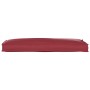 Cojín de palet para banco rojo vino 110x40x8 cm tejido Oxford by , Cushions for chairs and sofas - Ref: Foro24-42001634, Pric...