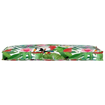 Cojín de Palet para Banco Jungla Tropical 110x40x8 cm Tela Oxford by , Cushions for chairs and sofas - Ref: Foro24-42001637, ...