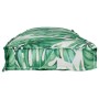 Cojín de Palet para Banco Patrón de Hojas 110x40x8 cm Tela Oxford by , Cushions for chairs and sofas - Ref: Foro24-42001636, ...