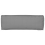 Cojín de Palet para Banco Gris 120x40x8 cm de Tela Oxford by , Cushions for chairs and sofas - Ref: Foro24-42001639, Price: 3...