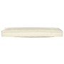 Cojín de Palet para Banco Crema 120x40x8 cm Tejido Oxford by , Cushions for chairs and sofas - Ref: Foro24-42001640, Price: 3...
