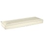 Cojín de Palet para Banco Crema 120x40x8 cm Tejido Oxford by , Cushions for chairs and sofas - Ref: Foro24-42001640, Price: 3...
