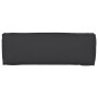 Cojín de Pallet para Banco Negro 120x40x8 cm Tejido Oxford by , Cushions for chairs and sofas - Ref: Foro24-42001642, Price: ...