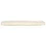 Cojín de Pallet para Banco Crema 140x40x8 cm Tela Oxford by , Cushions for chairs and sofas - Ref: Foro24-42001650, Price: 40...