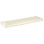 Cojín de Pallet para Banco Crema 140x40x8 cm Tela Oxford by , Cushions for chairs and sofas - Ref: Foro24-42001650, Price: 40...