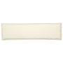 Cojín de Pallet para Banco Crema 140x40x8 cm Tela Oxford by , Cushions for chairs and sofas - Ref: Foro24-42001650, Price: 40...