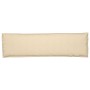 Cojín Exterior Beige Poliéster 40 x 140 cm Fundas Quita von , Kissen für Stühle und Sofas - Ref: Foro24-42001651, Preis: 40,7...