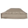 Cojín de Exterior Taupe Poliéster 140 cm de largo Duradero by , Cushions for chairs and sofas - Ref: Foro24-42001653, Price: ...
