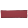 Cojín Exterior Color Borgoña Poliester 140 cm x 40 cm x 8 cm by , Cushions for chairs and sofas - Ref: Foro24-42001654, Price...