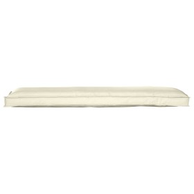 Cojín Exterior Crema Poliéster 40 cm x 150 cm x 7 cm by , Cushions for chairs and sofas - Ref: Foro24-42001660, Price: 41,76 ...