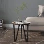 Black and yellow MDF coffee table Ø35 cm by vidaXL, Side tables - Ref: Foro24-331665, Price: 31,52 €, Discount: %