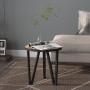 Black and yellow MDF coffee table Ø35 cm by vidaXL, Side tables - Ref: Foro24-331665, Price: 32,26 €, Discount: %