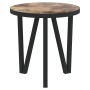 Black and yellow MDF coffee table Ø35 cm by vidaXL, Side tables - Ref: Foro24-331665, Price: 32,26 €, Discount: %