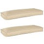 Cojines para sillas y sofás Beige Poliéster Mediano Cojines by , Cushions for chairs and sofas - Ref: Foro24-42001691, Price:...