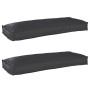 Cojines para sillas y sofás Negro Poliester Estándar Cojín by , Cushions for chairs and sofas - Ref: Foro24-42001692, Price: ...