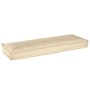 Cojín de Patio Beige Poliéster Grande Cojín de Sofá Rectangular von , Kissen für Stühle und Sofas - Ref: Foro24-42001701, Pre...