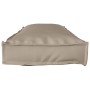 Cojín Exterior Taupe Poliéster 120 x 40 x 8 cm Fundas removibles by , Cushions for chairs and sofas - Ref: Foro24-42001703, P...