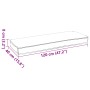 Cojín Exterior Burdeos Poliéster Estándar Fundas Removibles by , Cushions for chairs and sofas - Ref: Foro24-42001704, Price:...