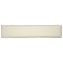 Cojín exterior Juego de 2 Crema Poliéster Grande Set de cojines von , Kissen für Stühle und Sofas - Ref: Foro24-42001720, Pre...