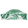Cojines para Palets para Banco 2 pcs Patrón de Hojas 180x40x8 cm Tela Oxford von , Kissen für Stühle und Sofas - Ref: Foro24-...