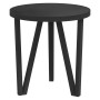 Black MDF coffee table Ø35 cm by vidaXL, Side tables - Ref: Foro24-331667, Price: 33,12 €, Discount: %
