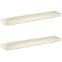 Cojines de Palet  para Banco 2 pcs Crema 200x40x8 cm Tela Oxford | Foro24.es | Tu tienda online para hogar, jardín y más Foro24.es