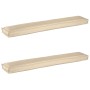 Cojines de Palet para banco 2 pcs Beige 200x40x8 cm Tela Oxford von , Kissen für Stühle und Sofas - Ref: Foro24-42001731, Pre...