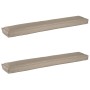 Cojín de Exterior Juego de 2 Taupe Poliéster Grande Cojines by , Cushions for chairs and sofas - Ref: Foro24-42001733, Price:...
