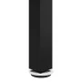 Mesa de centro vidrio templado negro y mármol negro 70 cm de vidaXL, Mesas auxiliares - Ref: Foro24-331619, Precio: 87,74 €, ...
