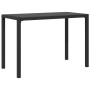 Juego de Comedor de Jardín de 3 Piezas de en Acero y WPC Negro by , garden benches - Ref: Foro24-42001769, Price: 206,79 €, D...